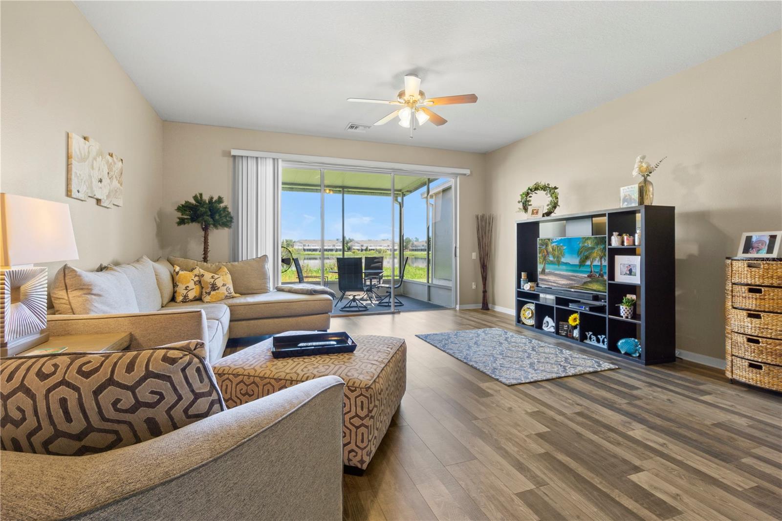For the nature lover that enjoys a view!!  From not only the main living area but
