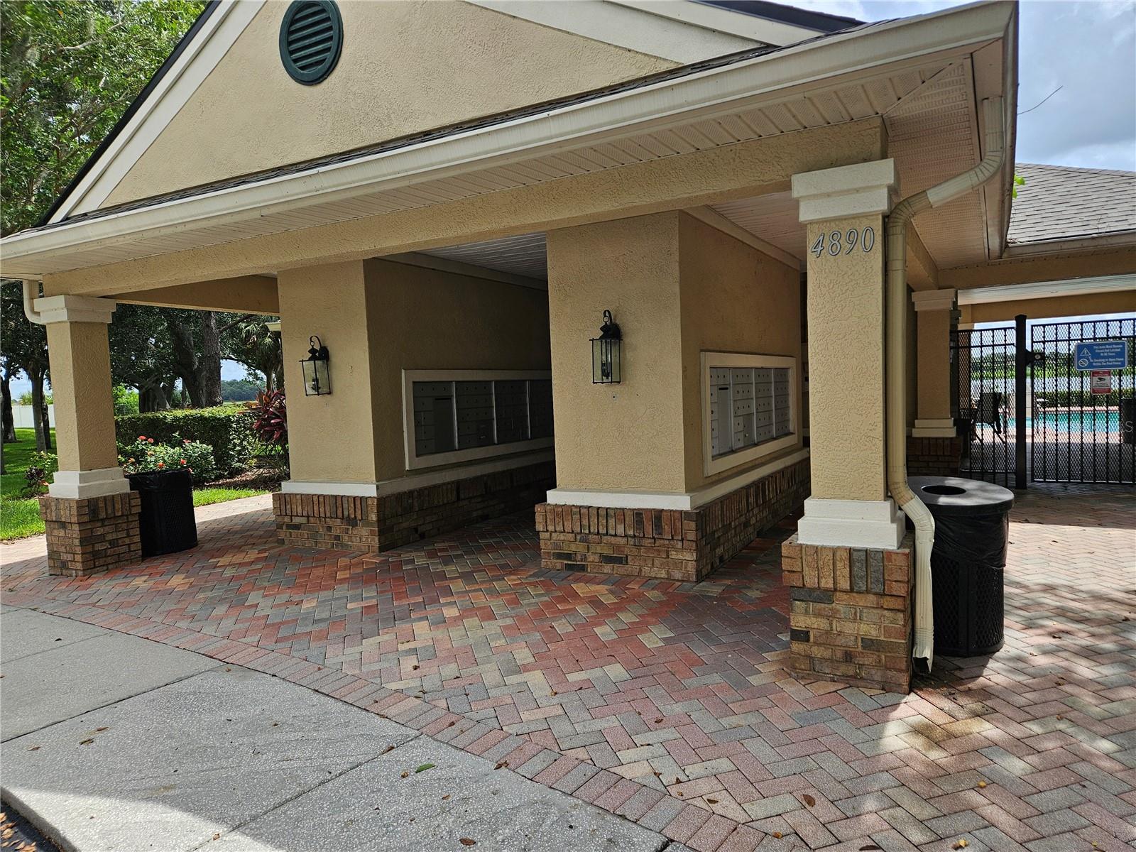 Common Mailboxes are located next to the pool just two blocks from your home