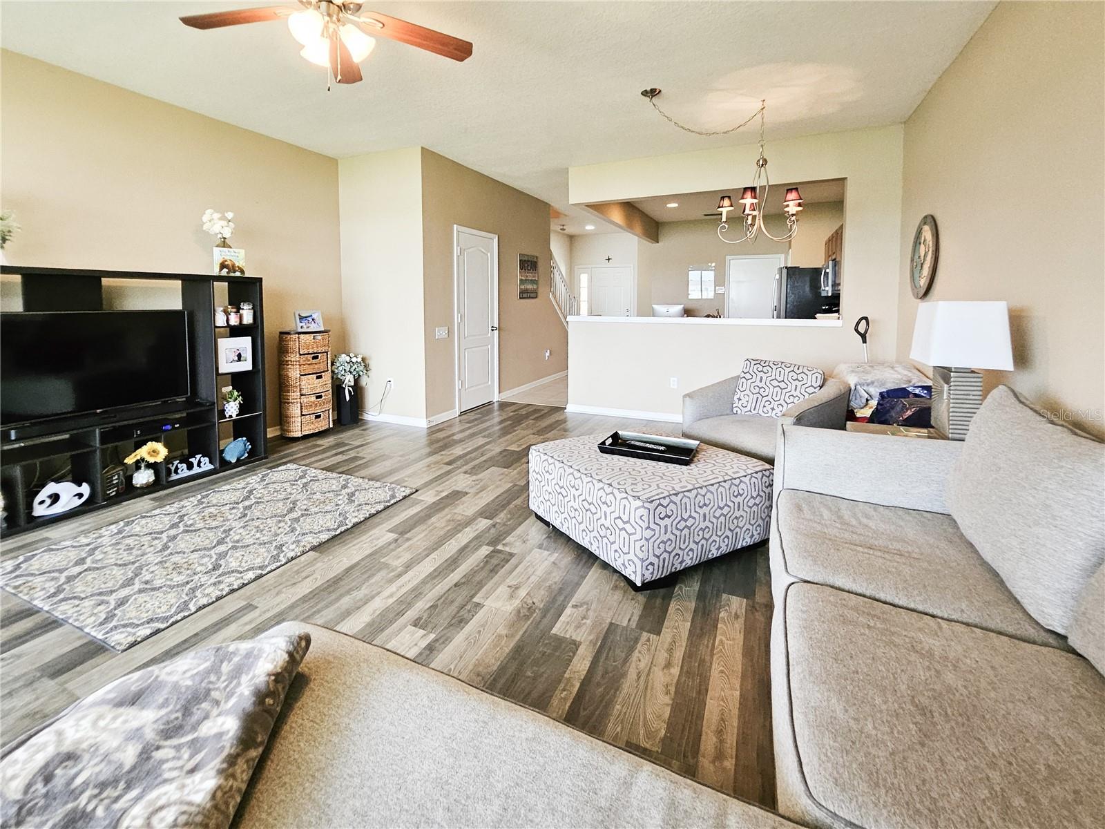 Plenty of Room For living and Entertaining--dining space and bar