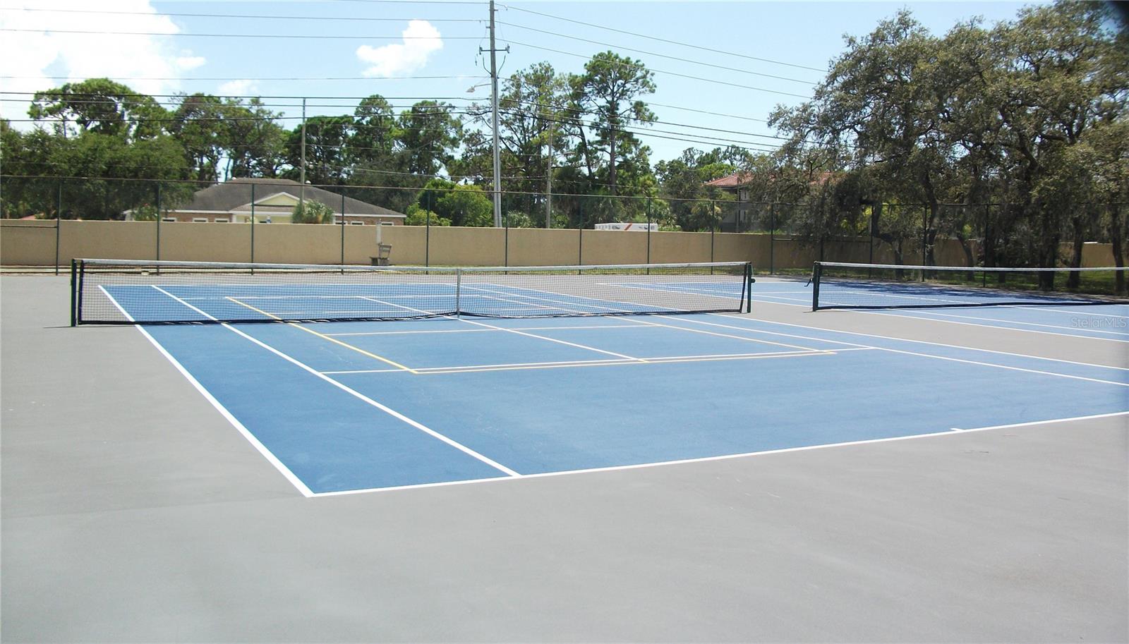 Tennis courts