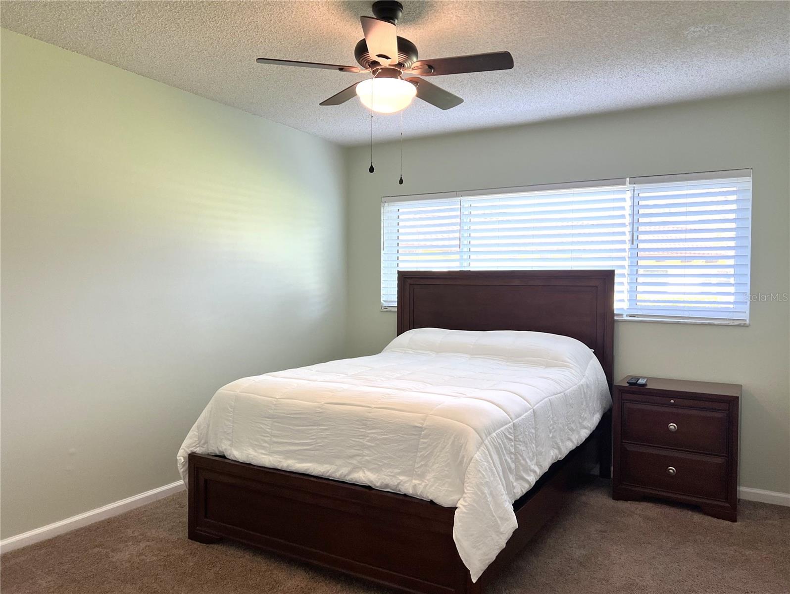 Spacious bedroom.