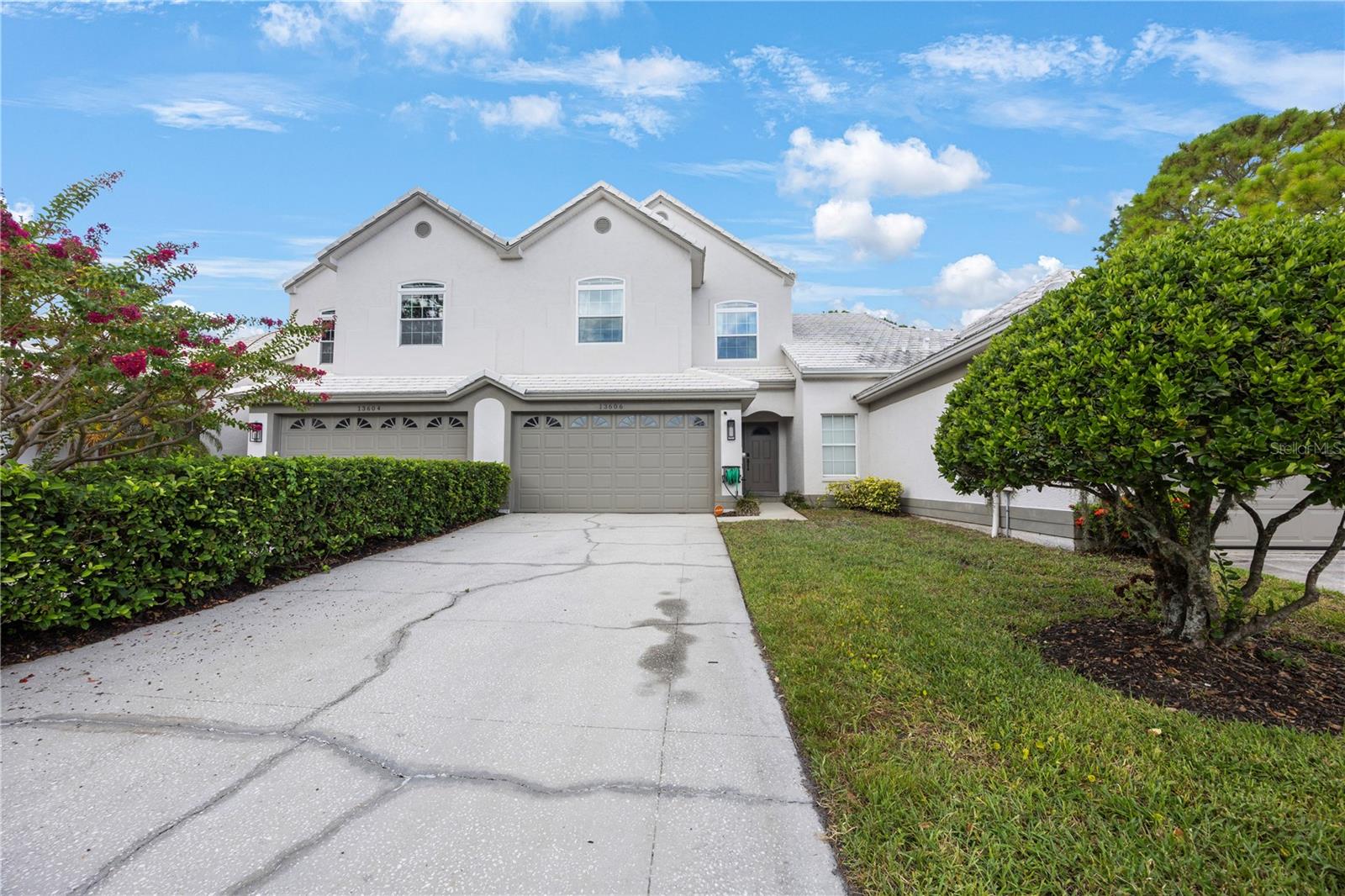2 car garage plus driveway parking