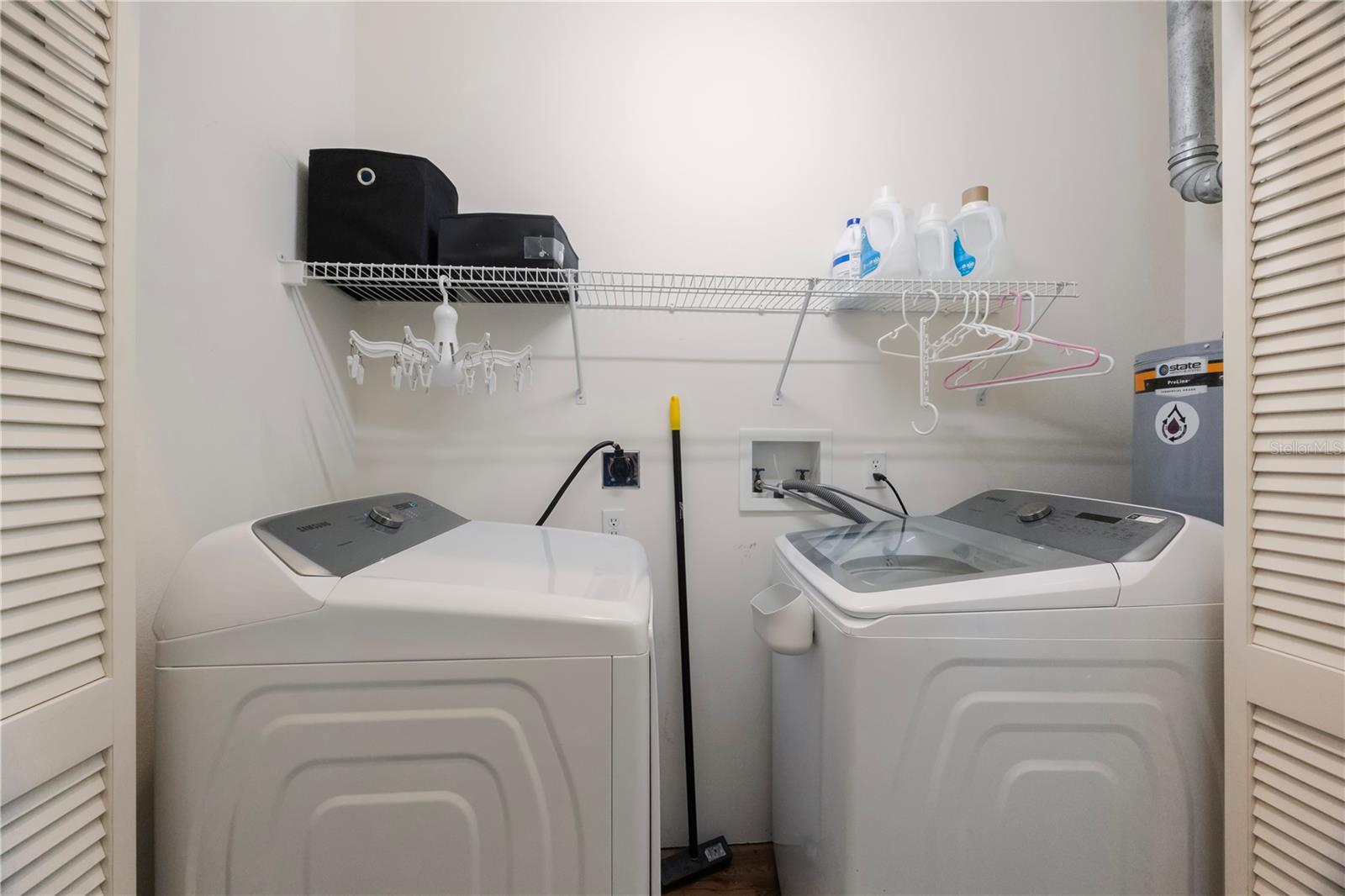 Laundry room is upstairs