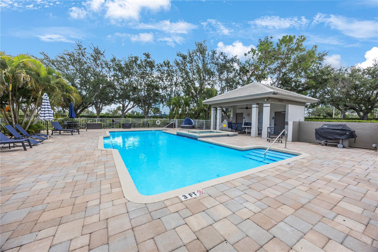 Community pool and spa