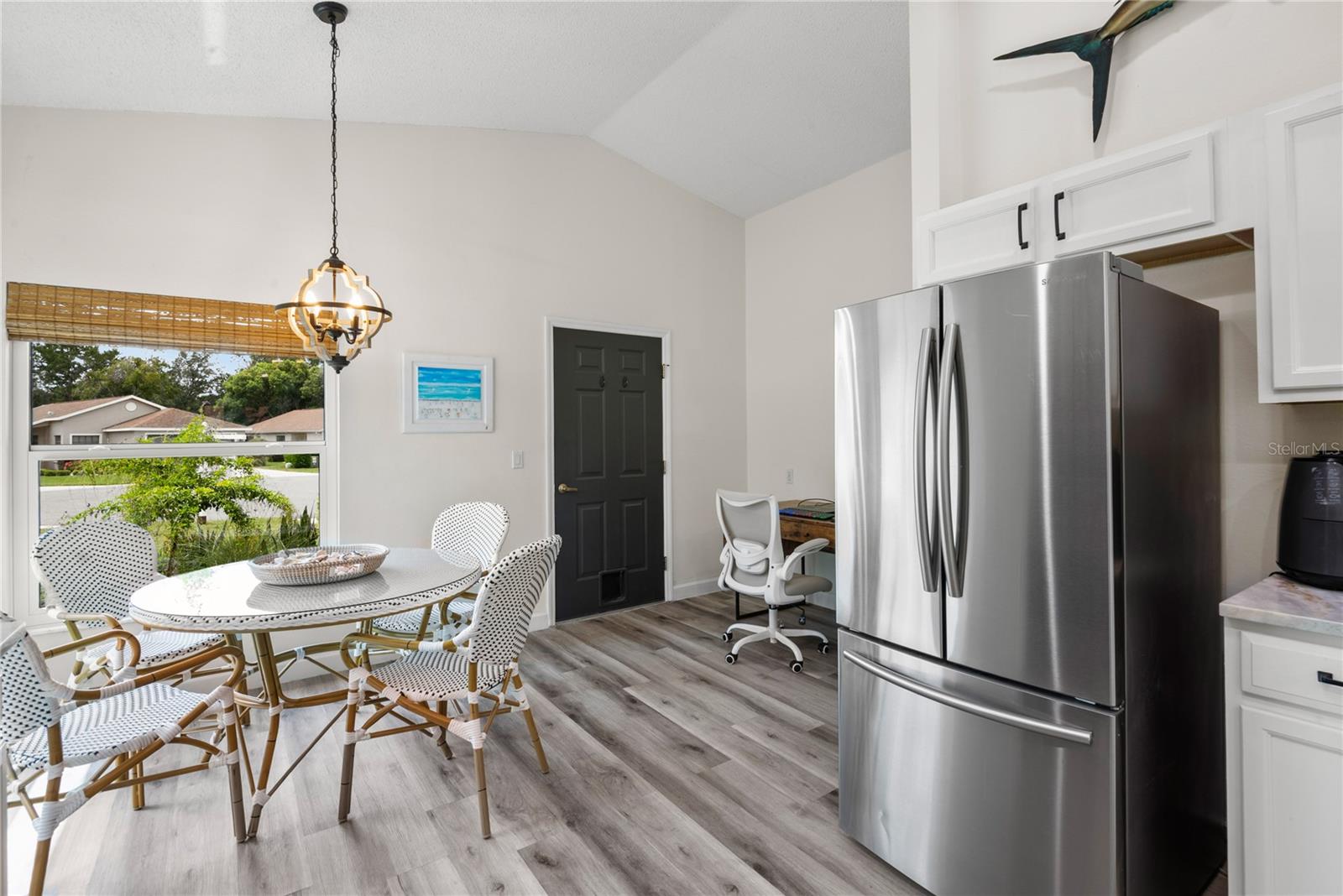 Kitchen with Eat-In Space and Additional Storage/Office