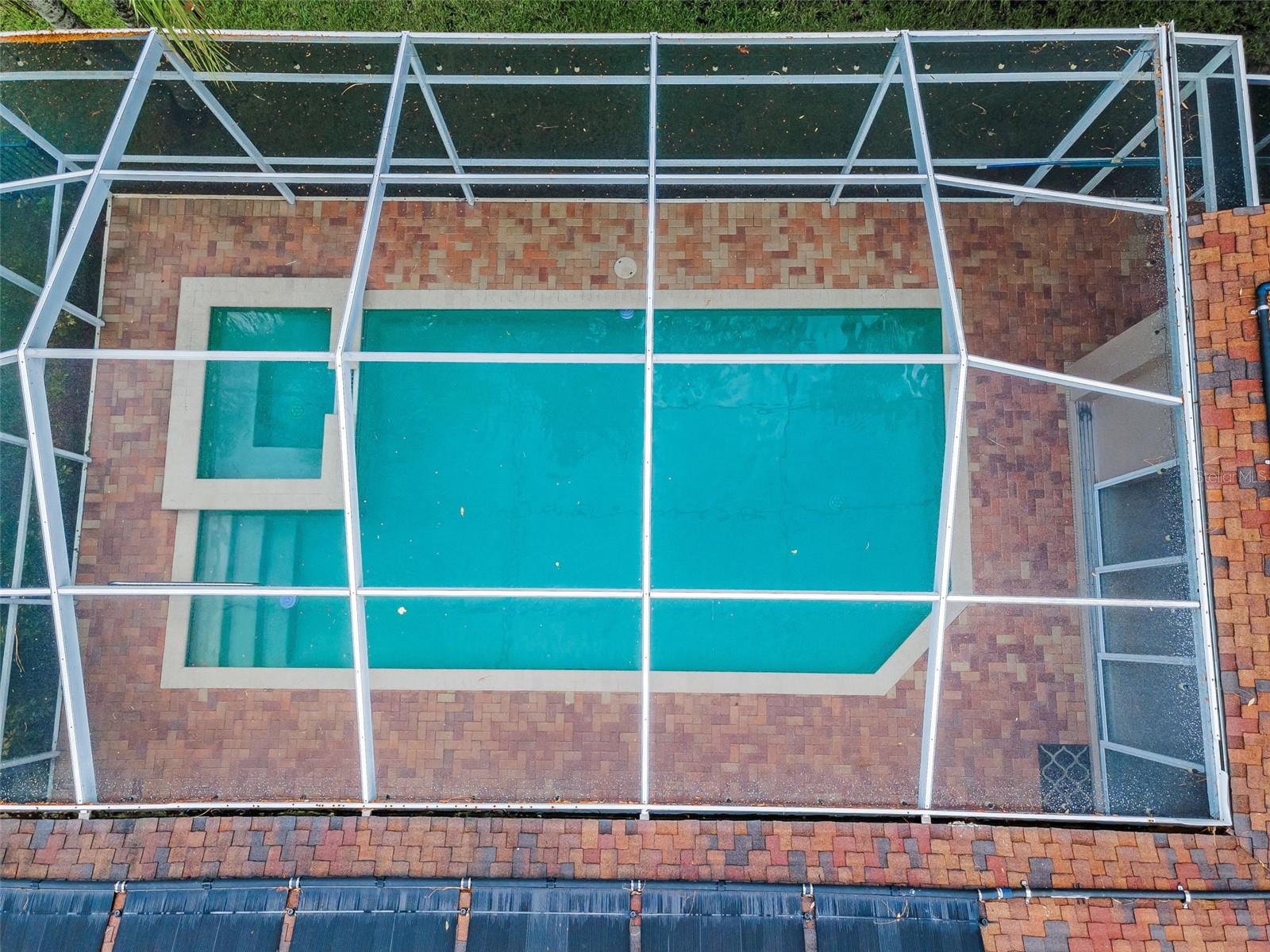 Aerial of Pool