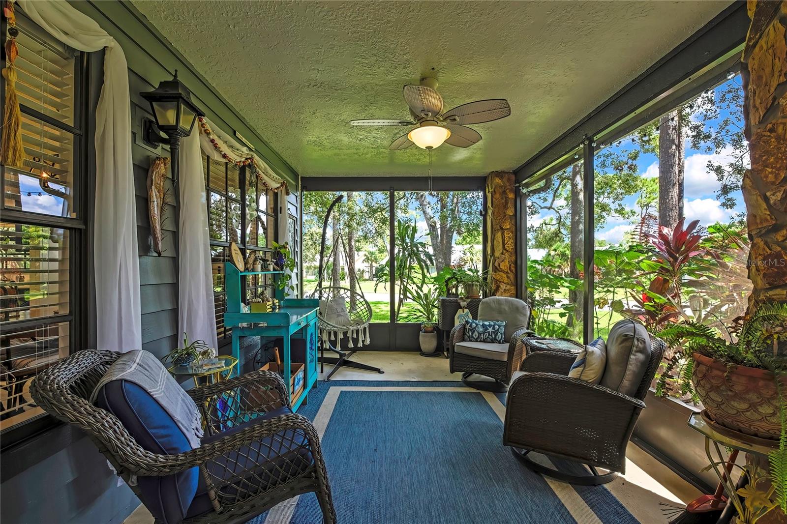 Screened Front Porch