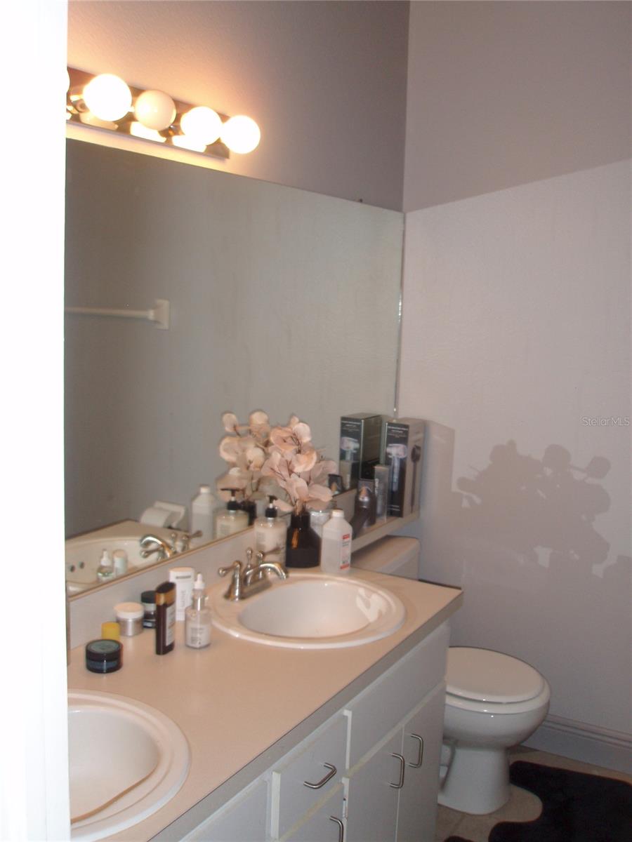 bath upstairs