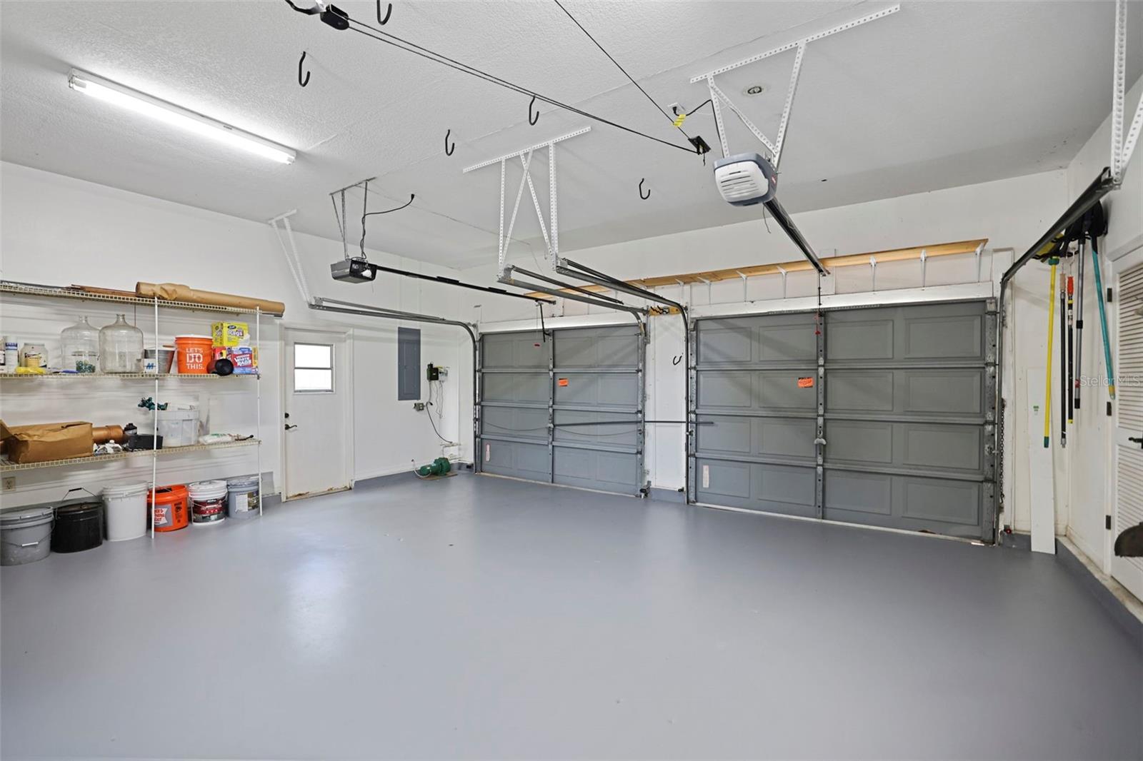Large clean garage