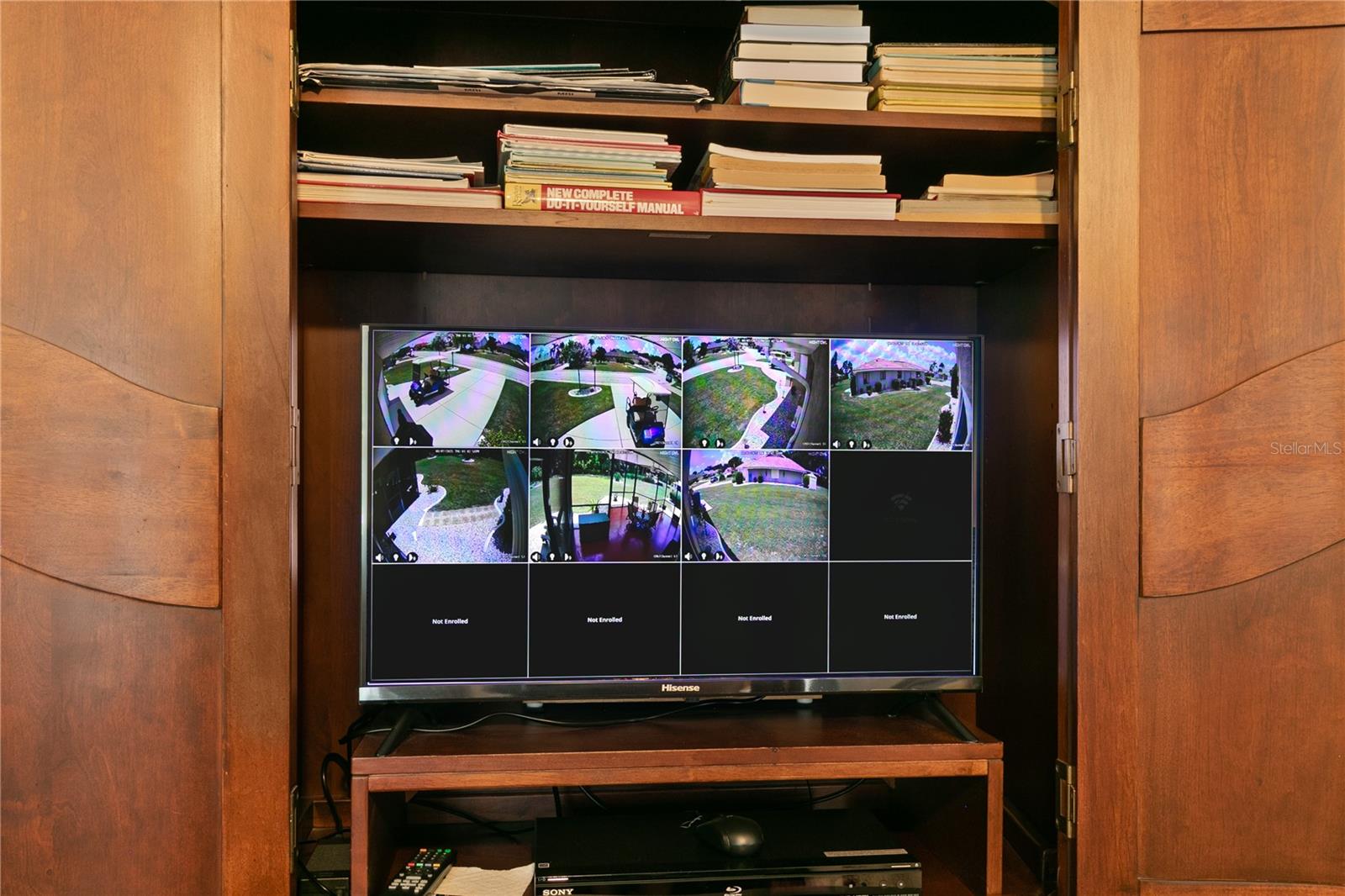 Security System with audio/video and speaking capability.