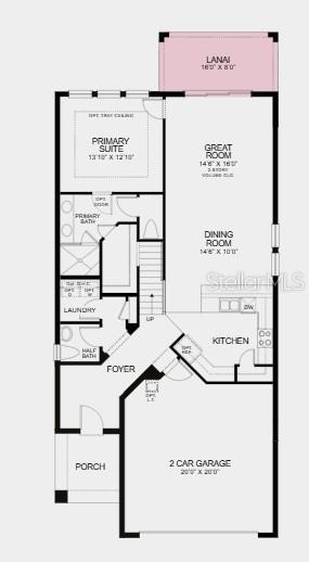 Additional Highlights Include: Fifth bedroom in place of loft, 8' interior doors, all appliances included, and covered lanai.