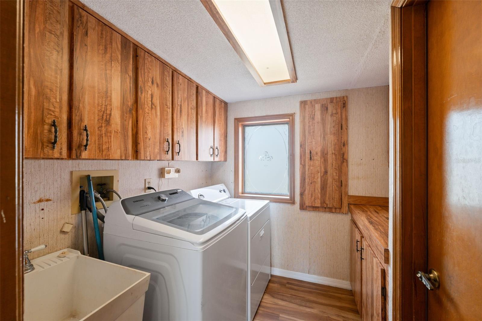 Inside laundry room!