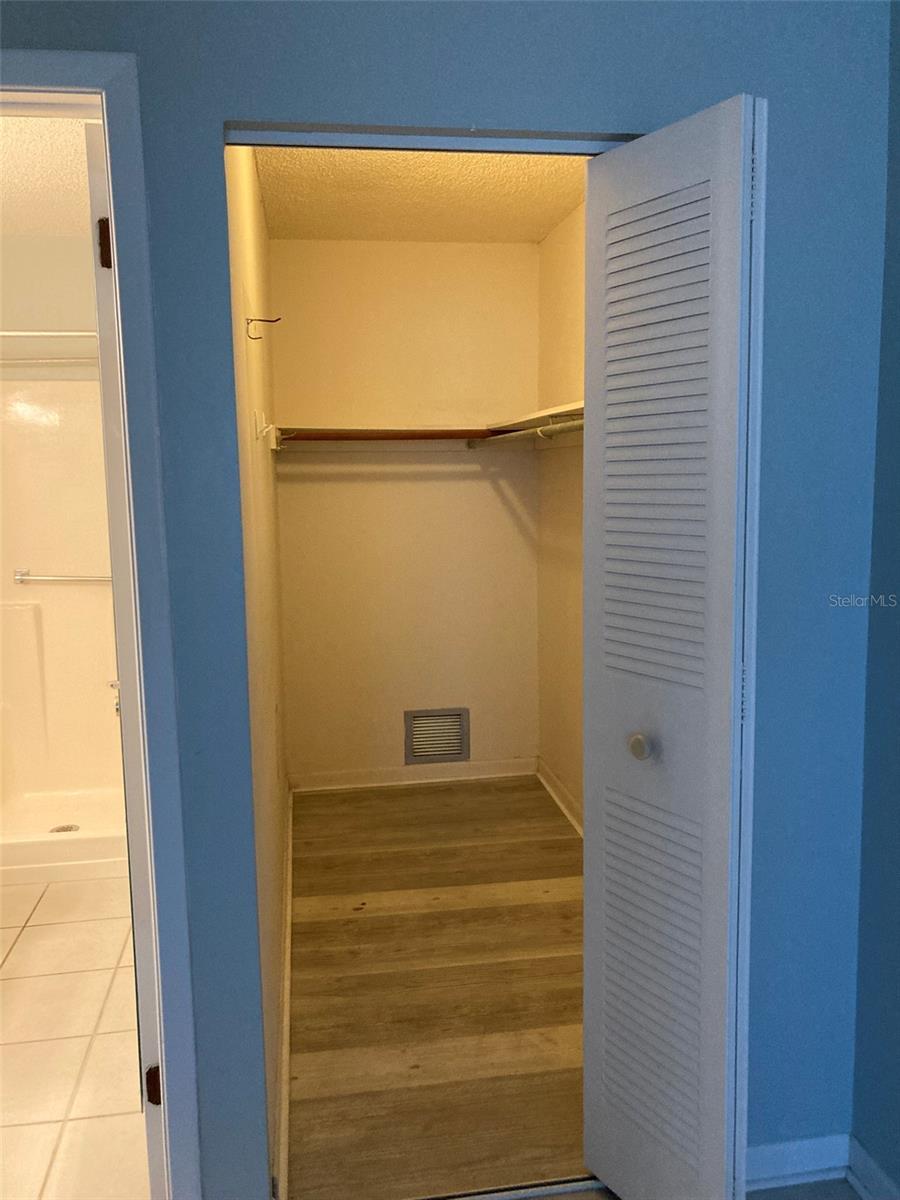 Master closet