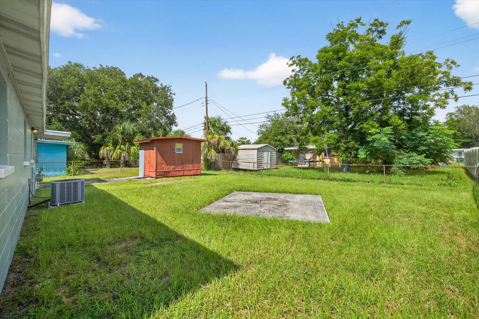 Plenty of Space for a Pool