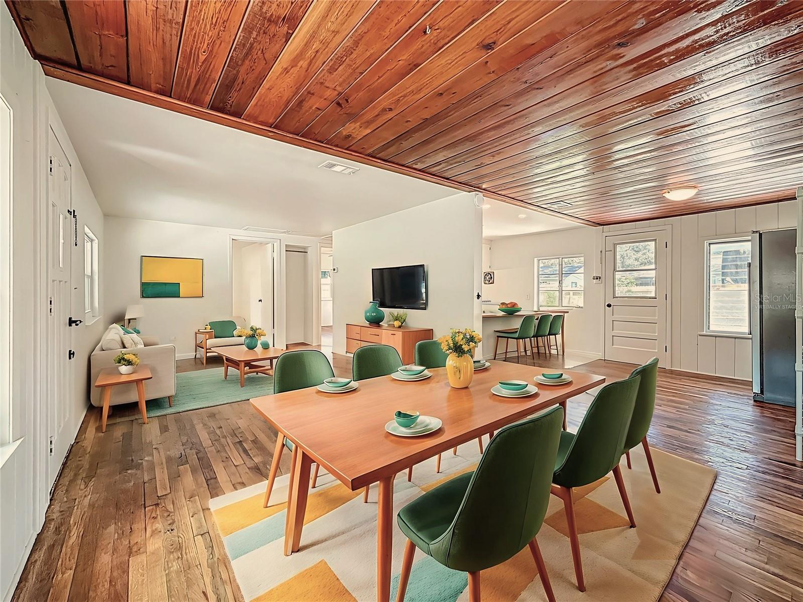 Open Concept Living Space - Virtually Staged