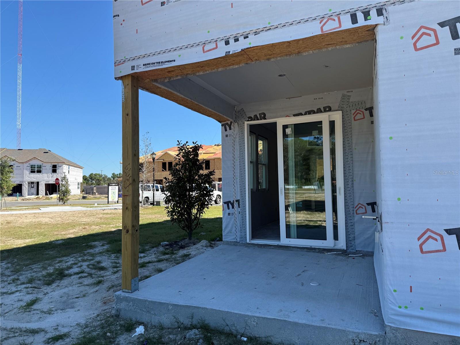Expansive Covered Lanai at the back of the home