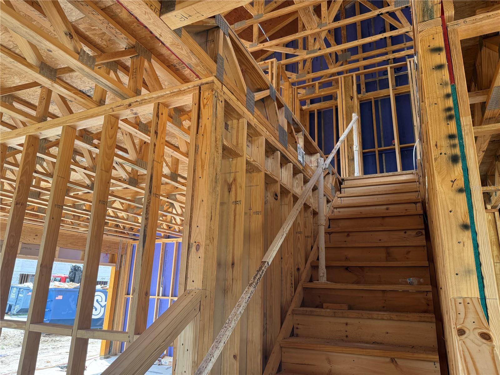 Staircase to Second Level