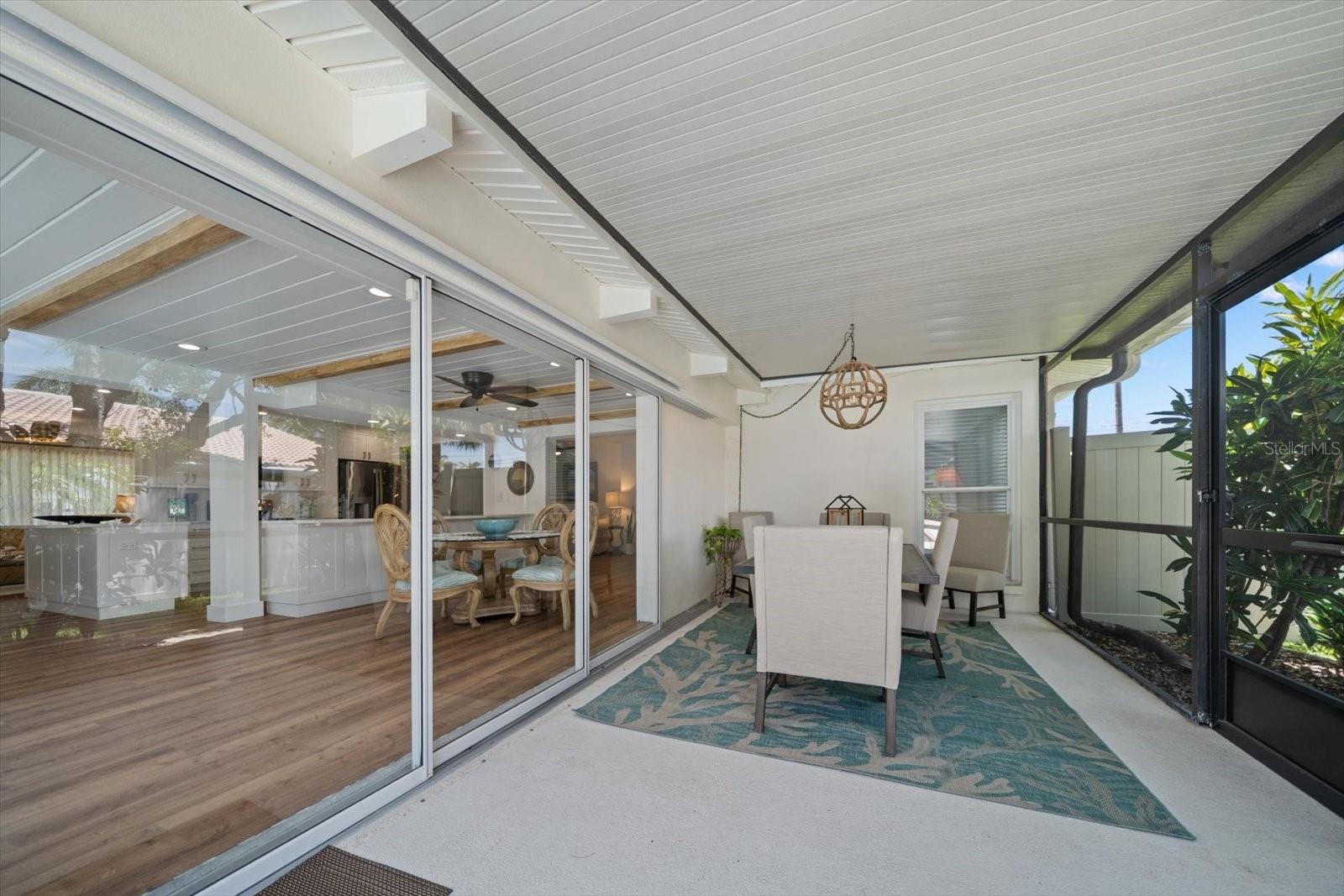 Love the screened porch for all year enjoyment!