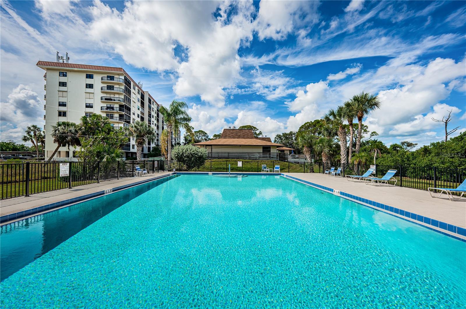 heated pool