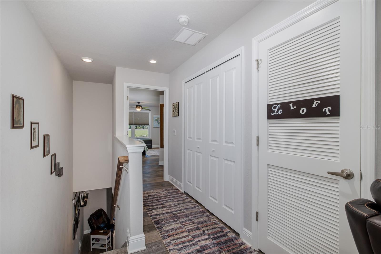 Upstairs hallway