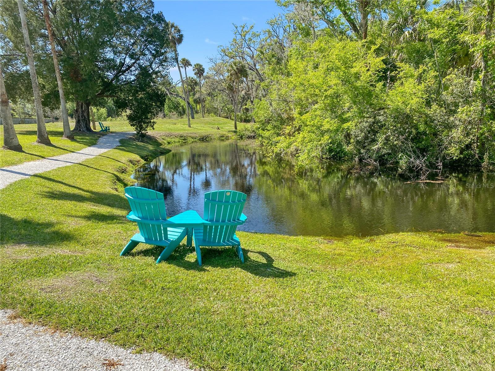 Walking trail along the Cotee River