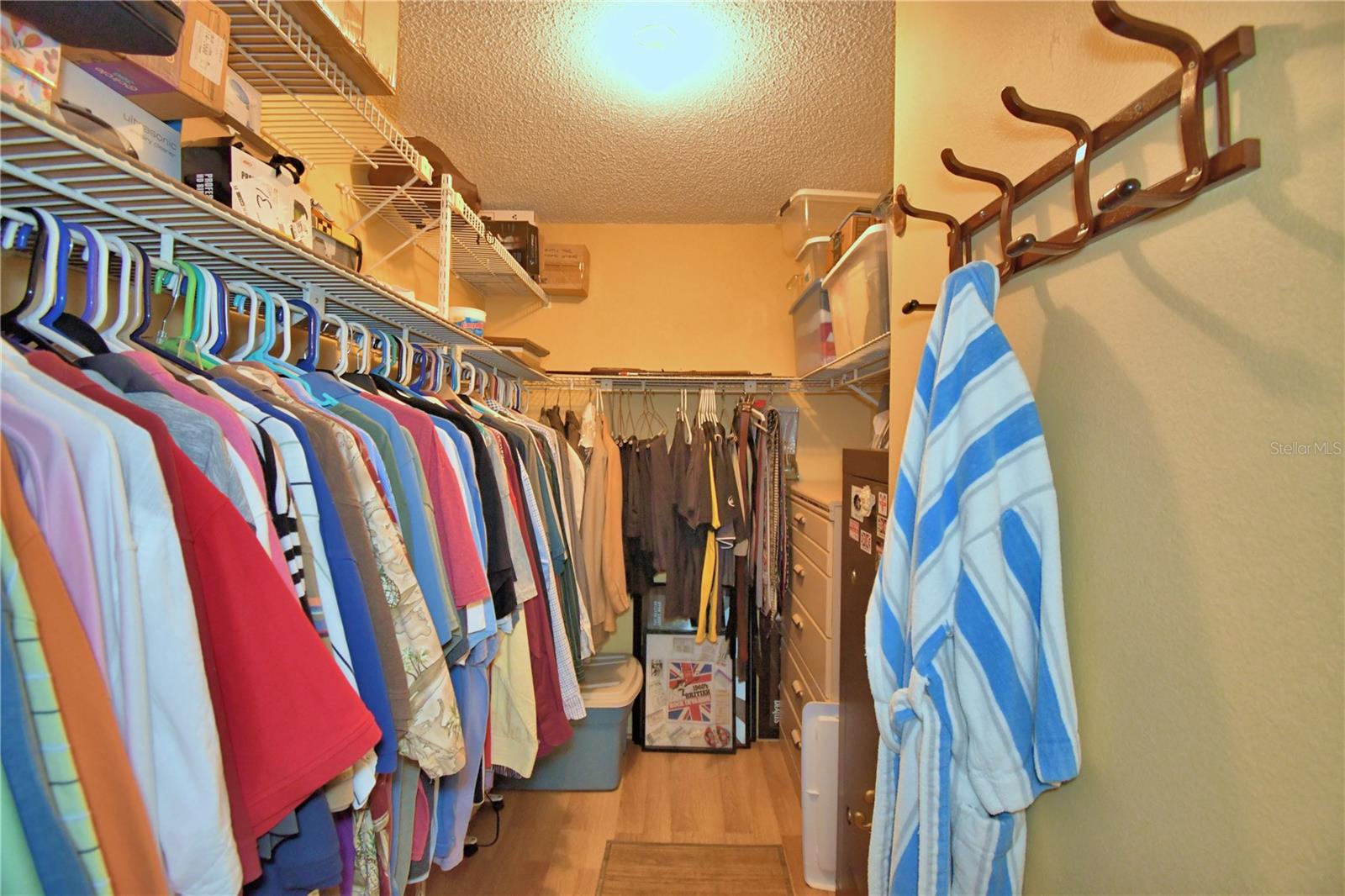Super Large Walk-in Closet in Primary Bedroom
