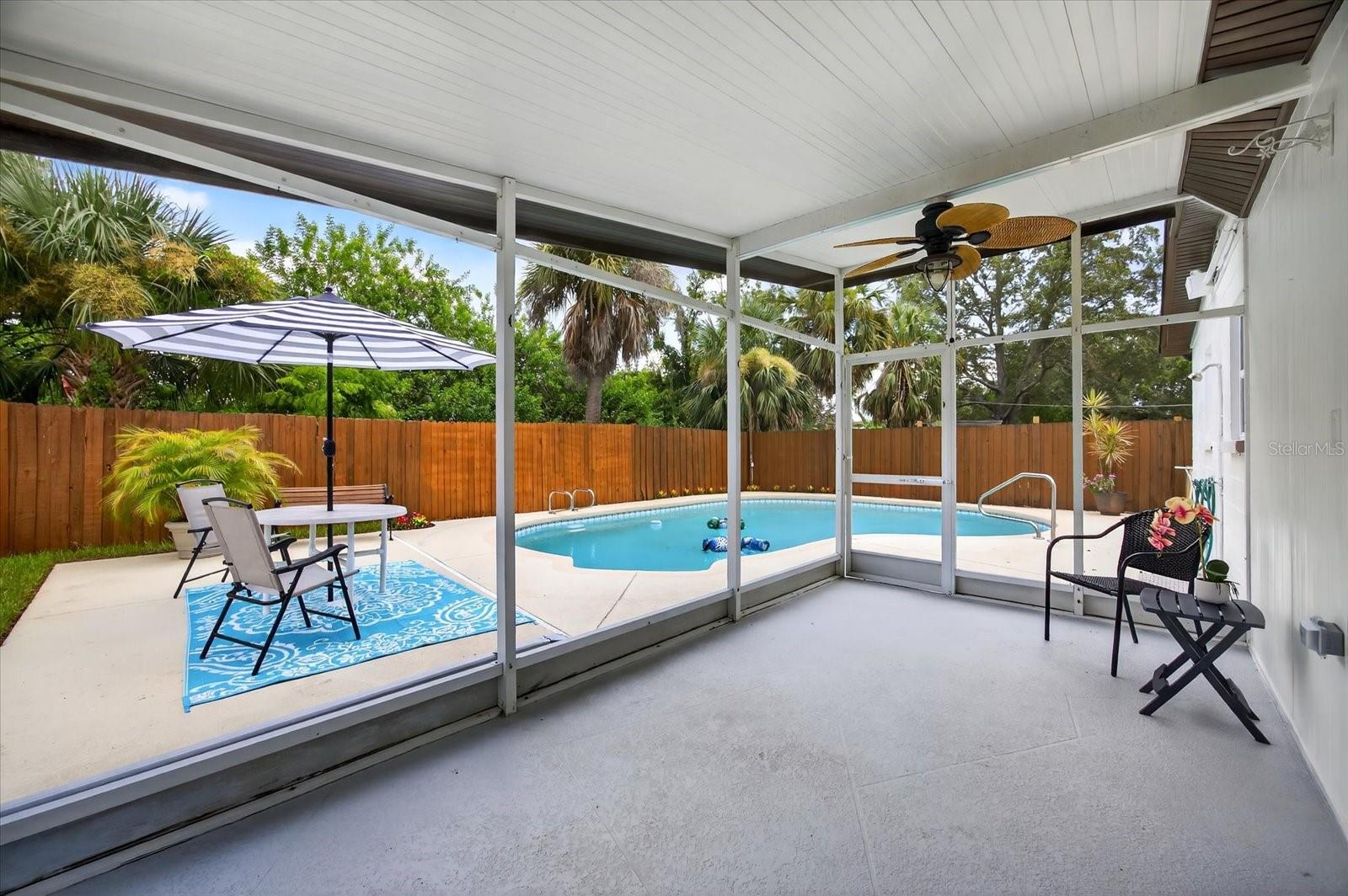 Screened In Patio