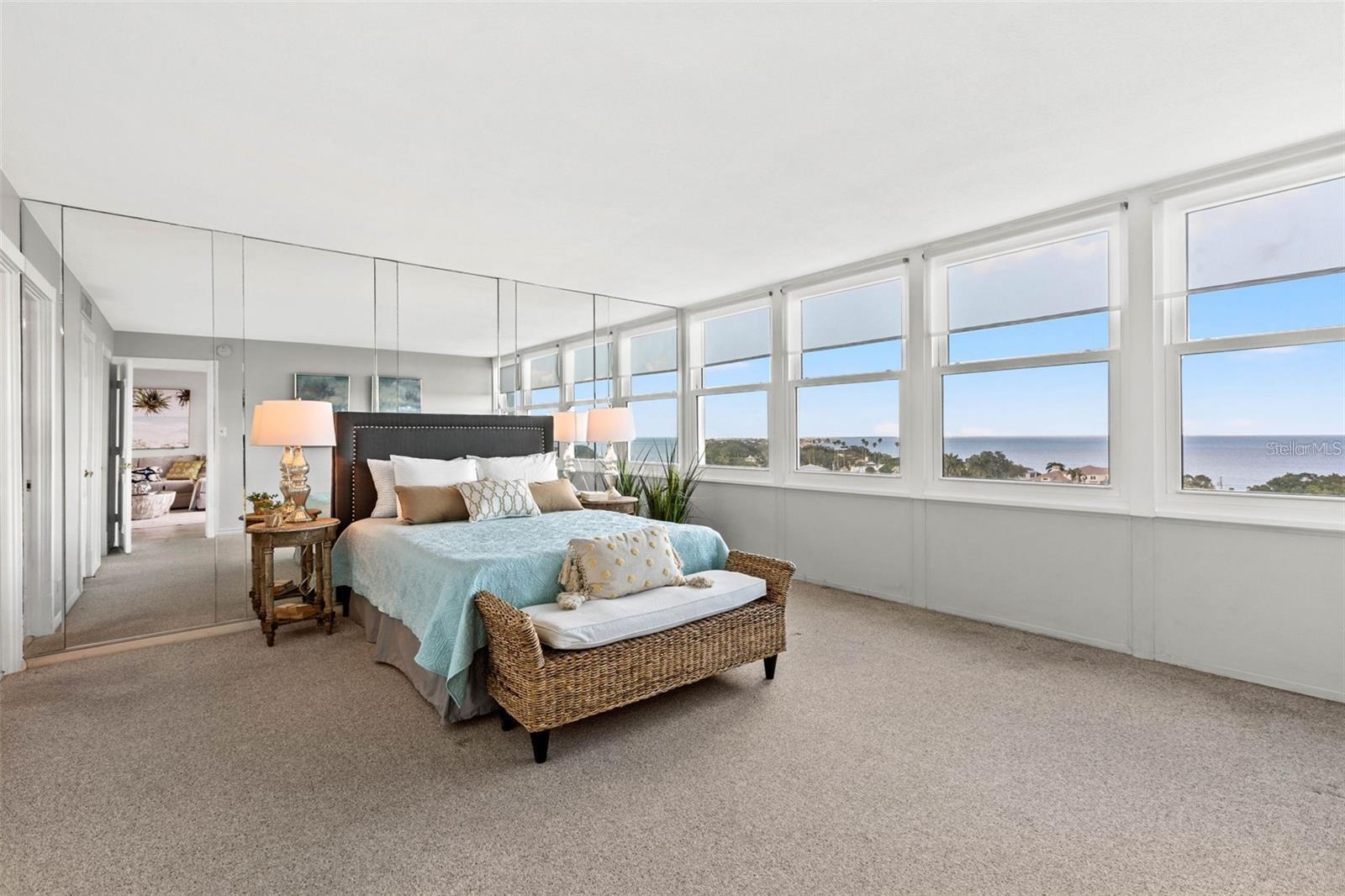 Large Primary Suite with open water views