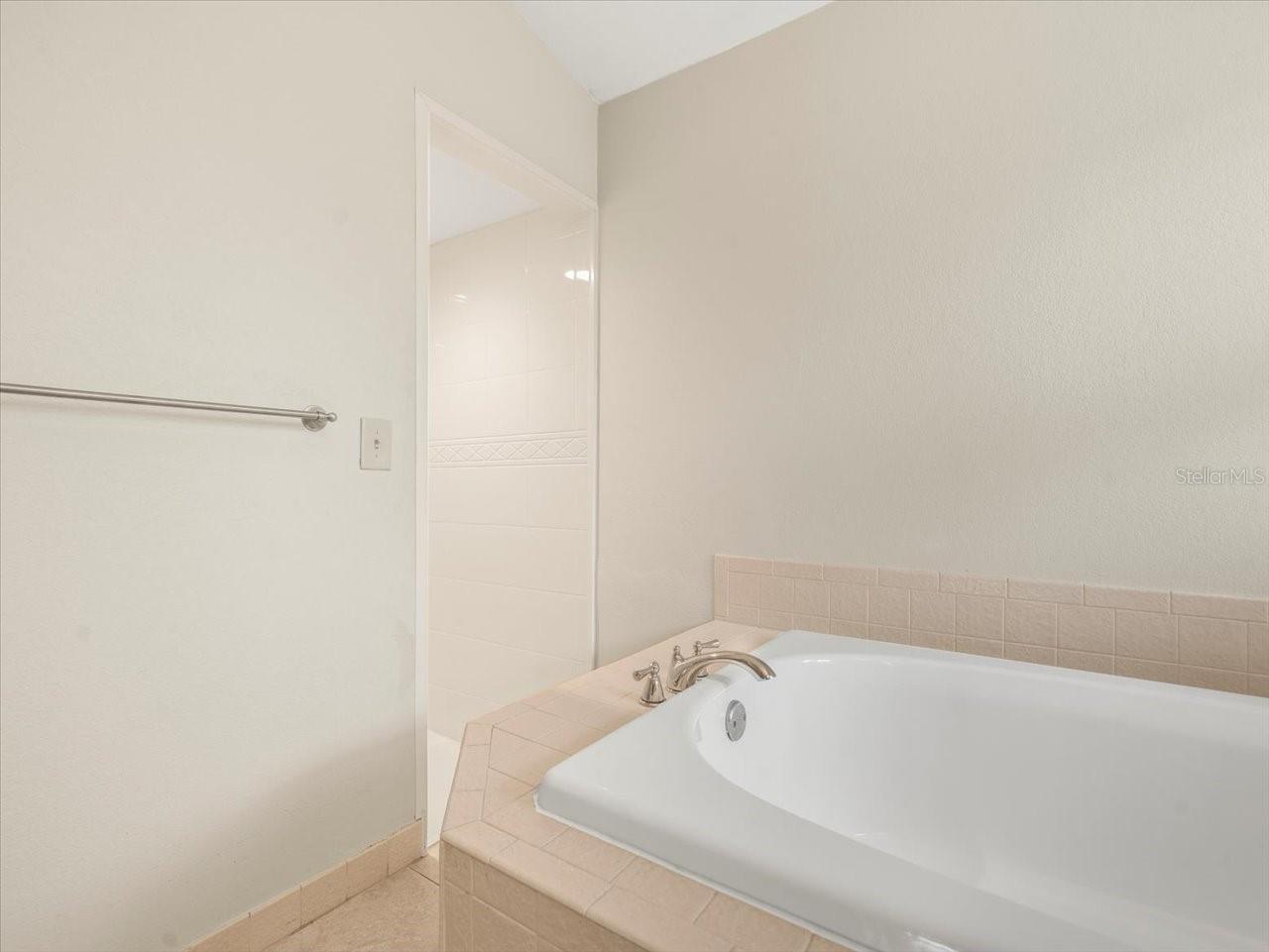 Primary Shower & Tub