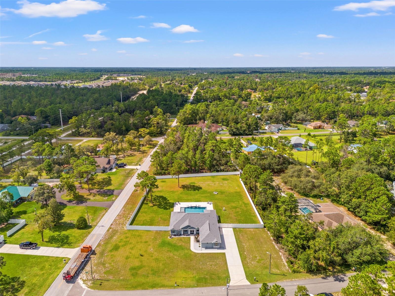 Your 1.3 Acres from Above