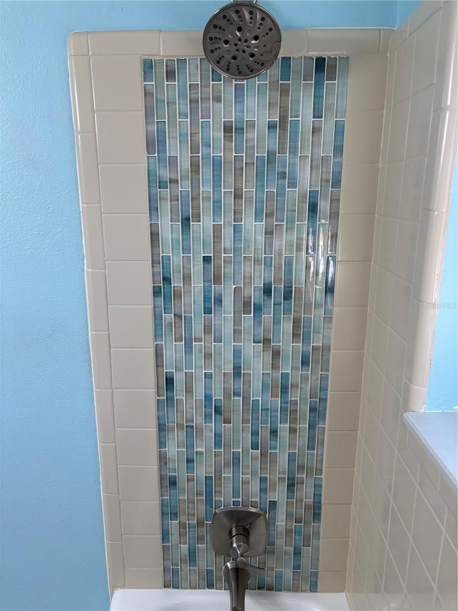 Beautiful tile insert.