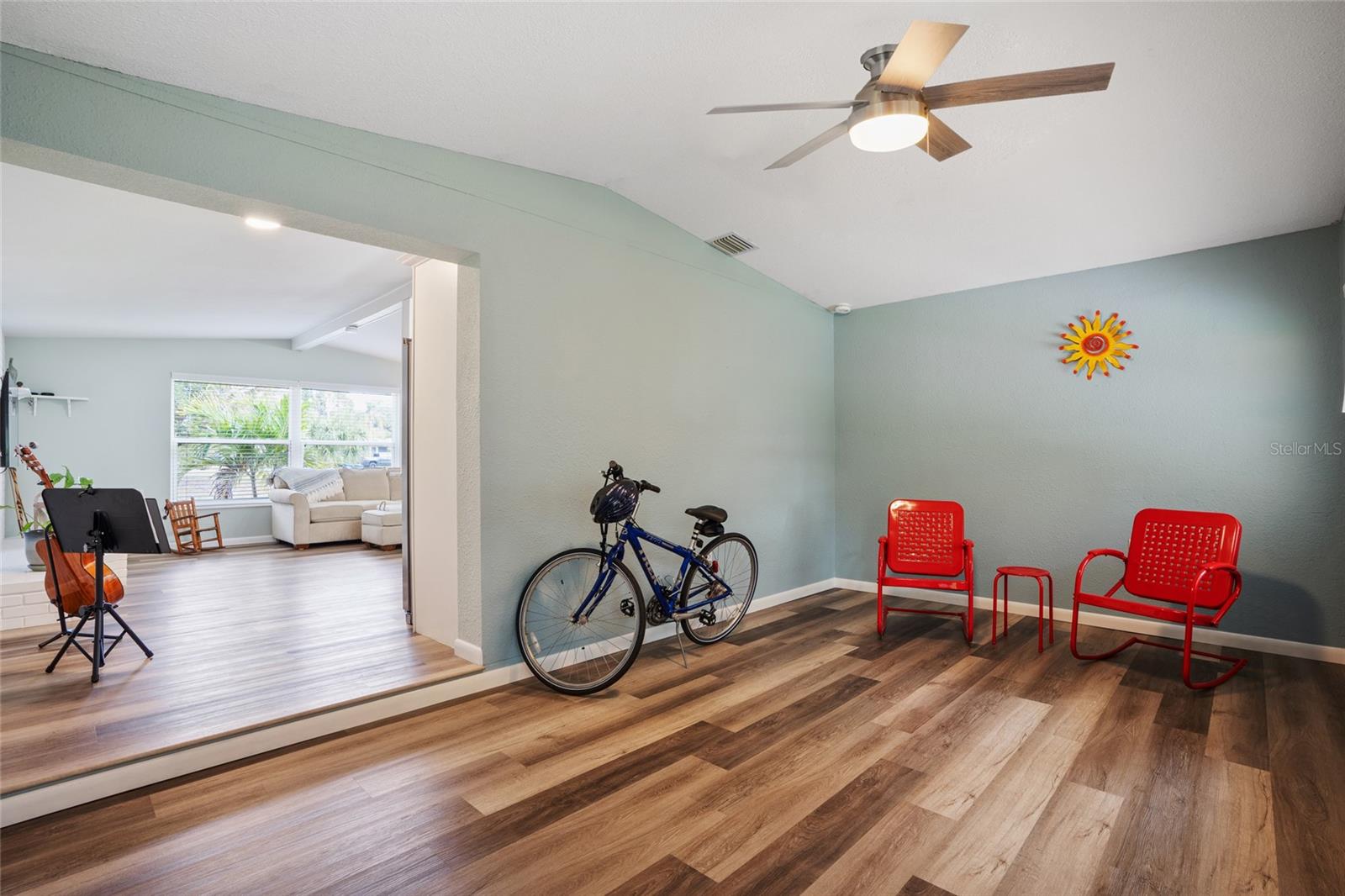 Another view of family room.