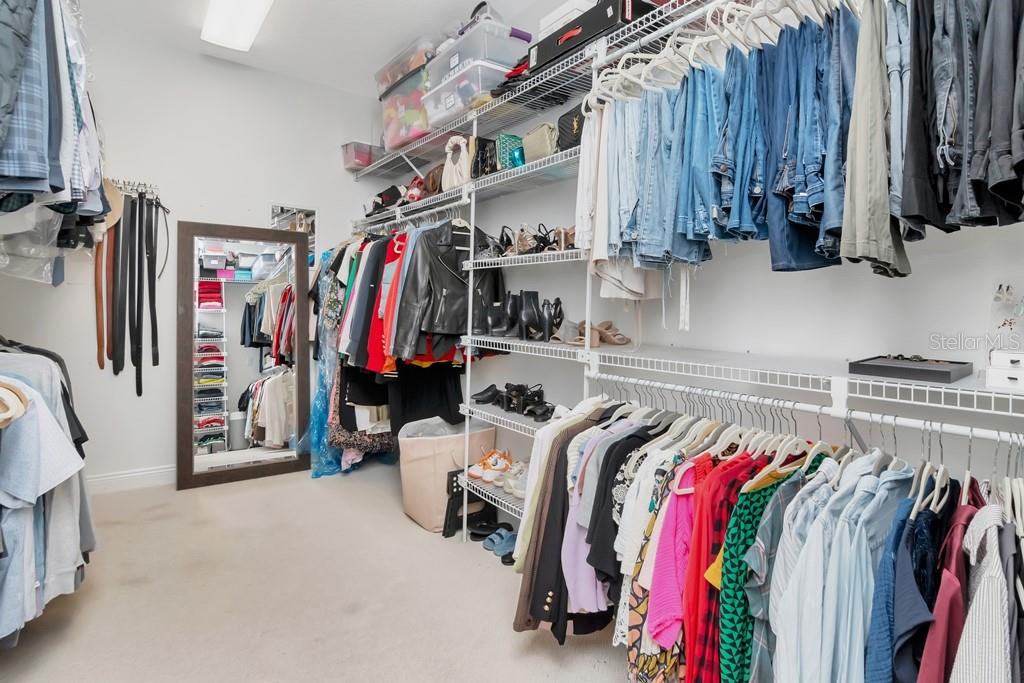 Primary Suite Gigantic Closet