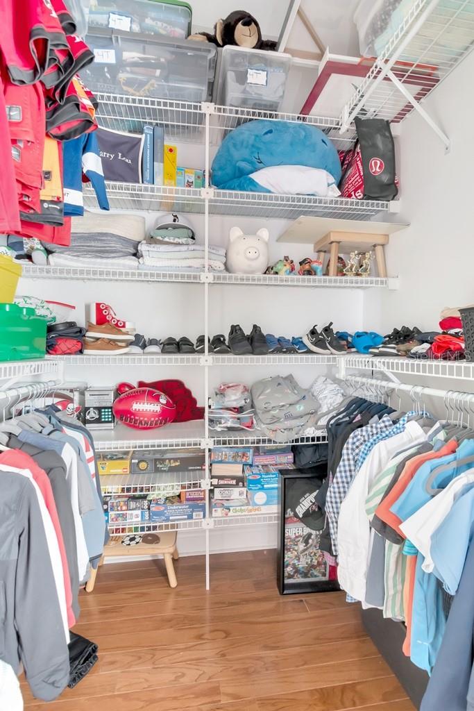 Secondary Bedroom Walk in Closet