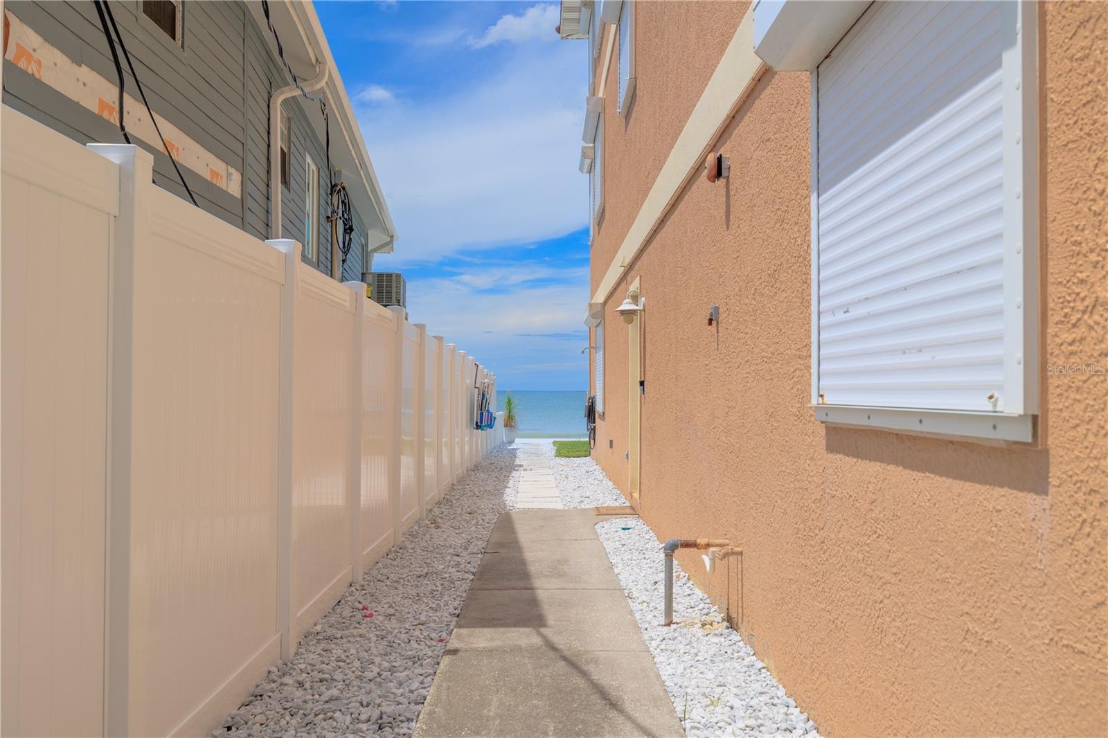 Updated walk way to the beach!
