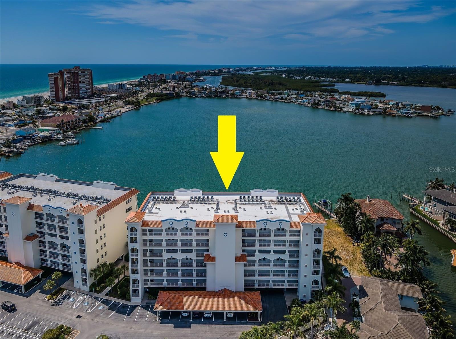 .... NEW ROOF INSTALLED MAY 2025.. RESIDENCE 202 CONVEYS WITH 2 PARKING SPOTS .. NUMBER 15 UNDER THE BUILDING & NUMBER 37 OUTSIDE BUILDING NEXT TO CARPORT. THERE ARE ALSO PLENTY OF GUESTS SPOTS .