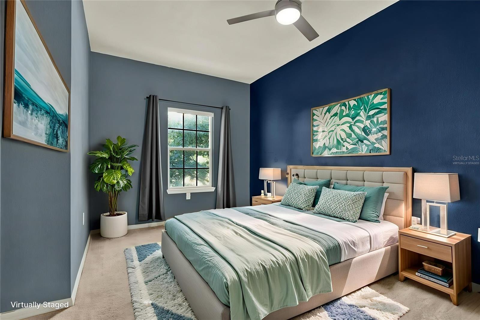 Virtually Staged - Primary Bedroom