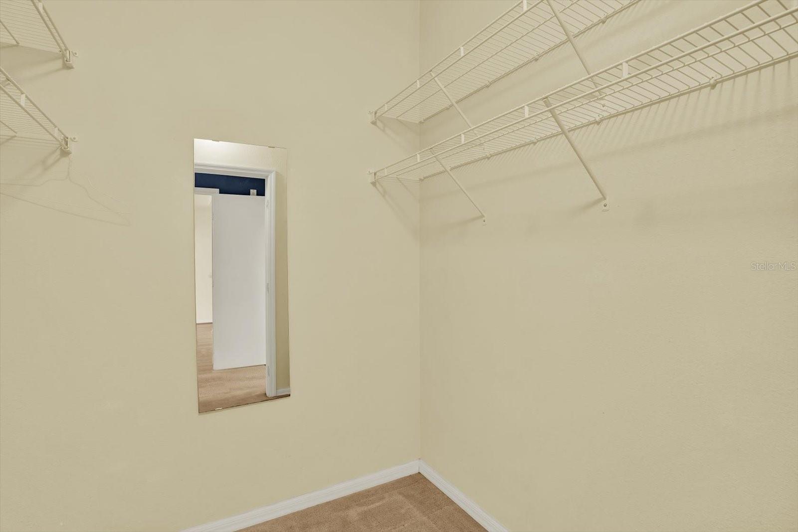 Primary Walk-In Closet