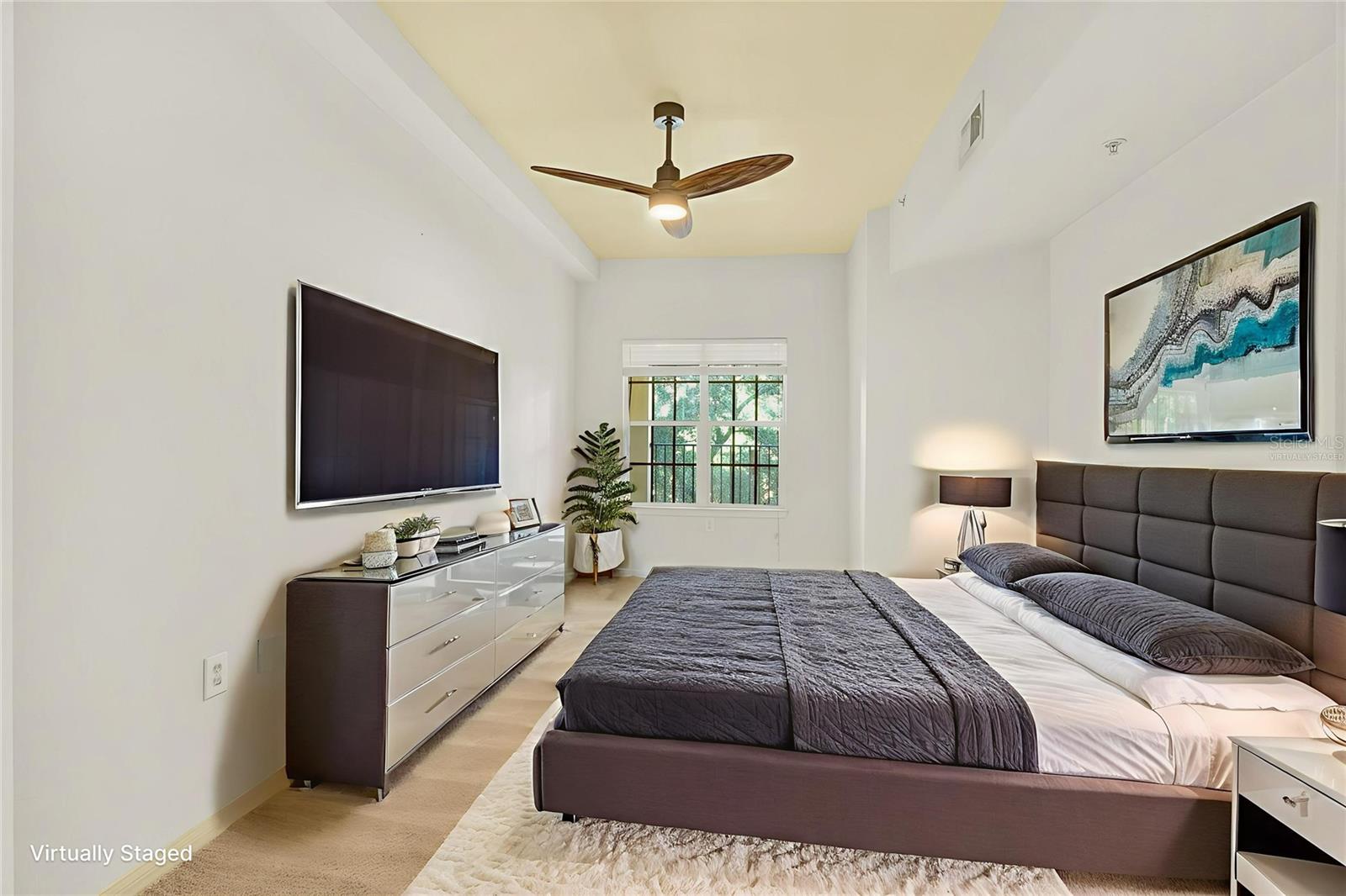Virtually Staged - 2nd/Guest Bedroom