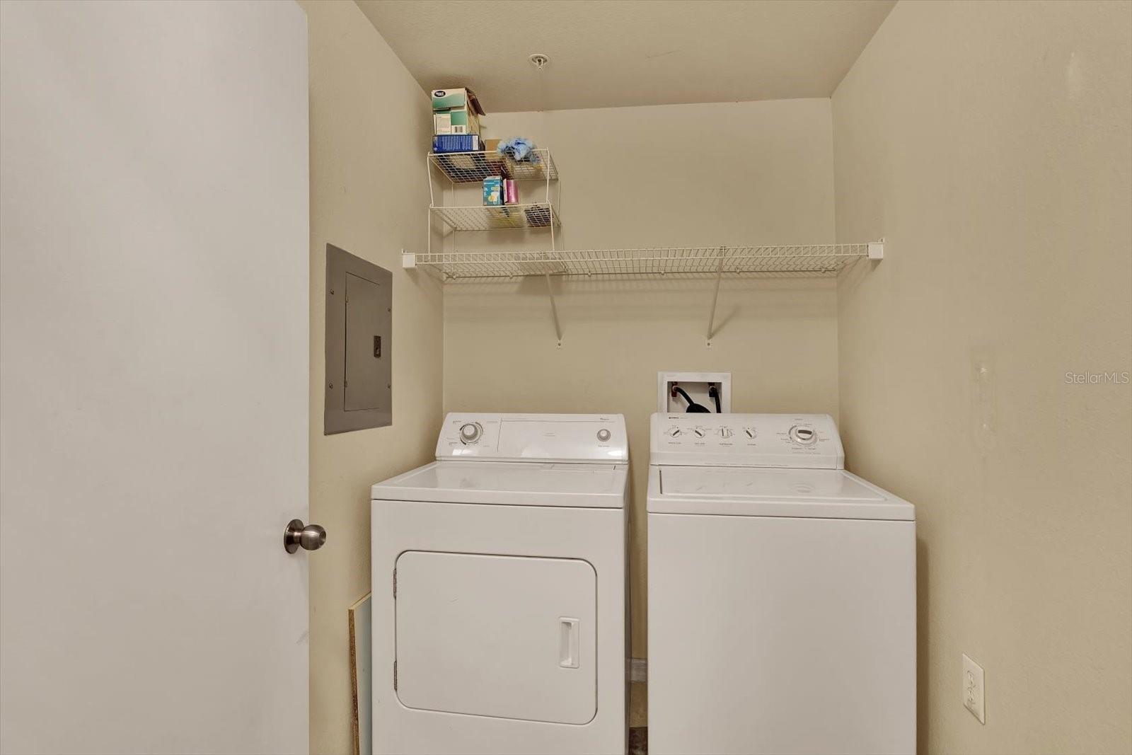 Separate In-Unit Laundry Room