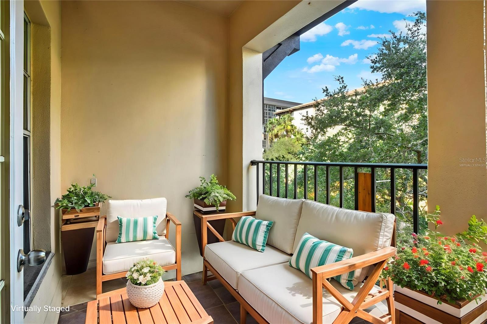 Virtually Staged - Balcony