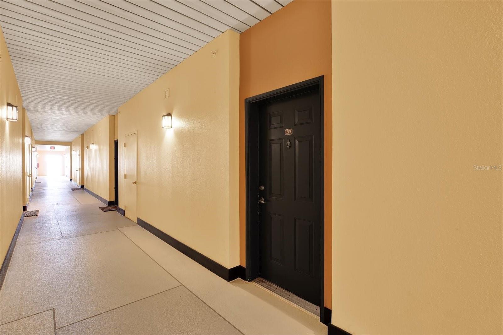 Covered Private Entrance