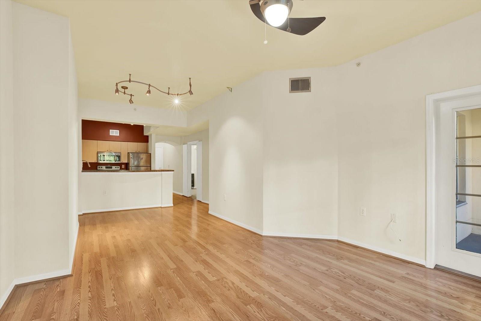 Living Area Looking Back Towards Kitchen