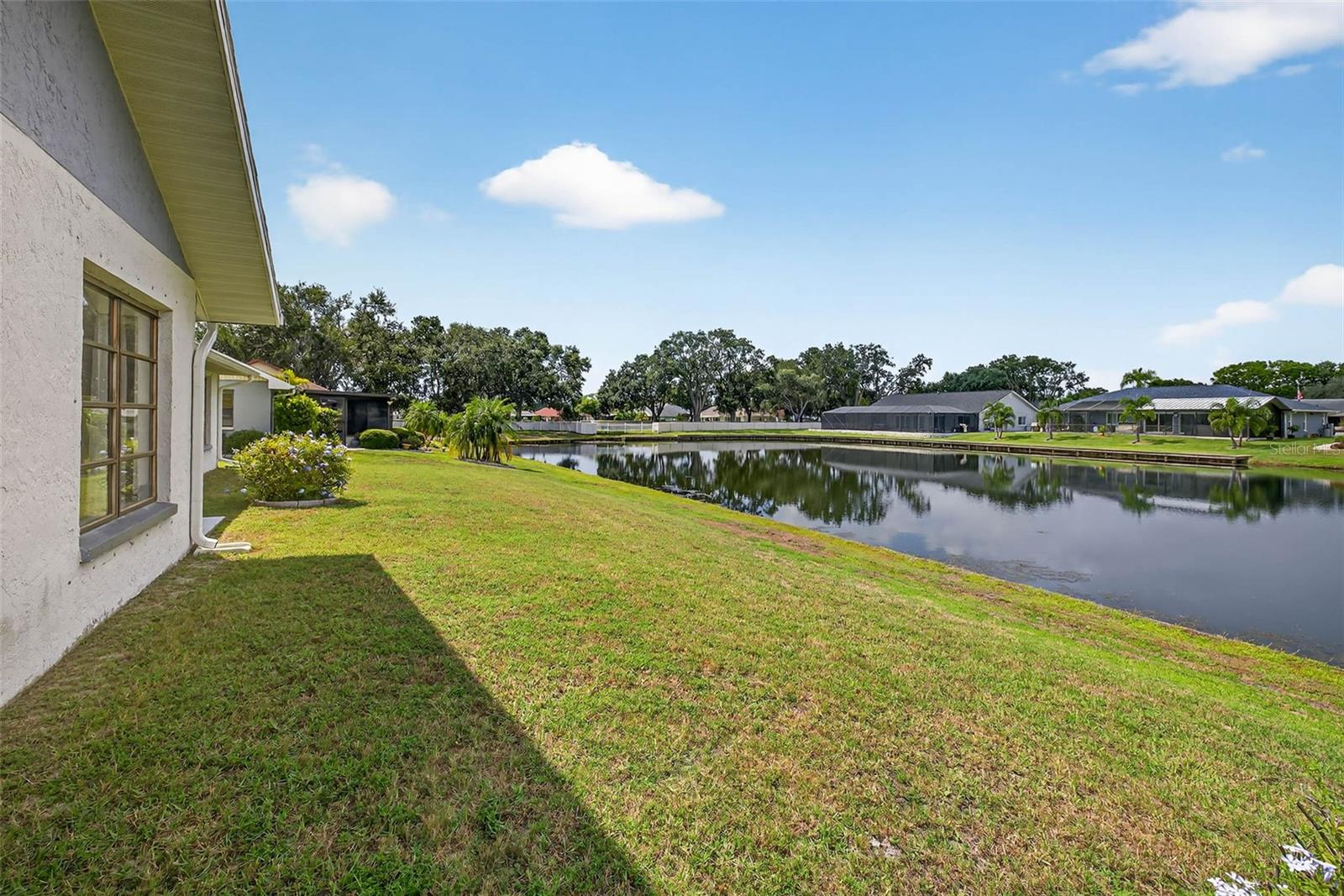 left pond view