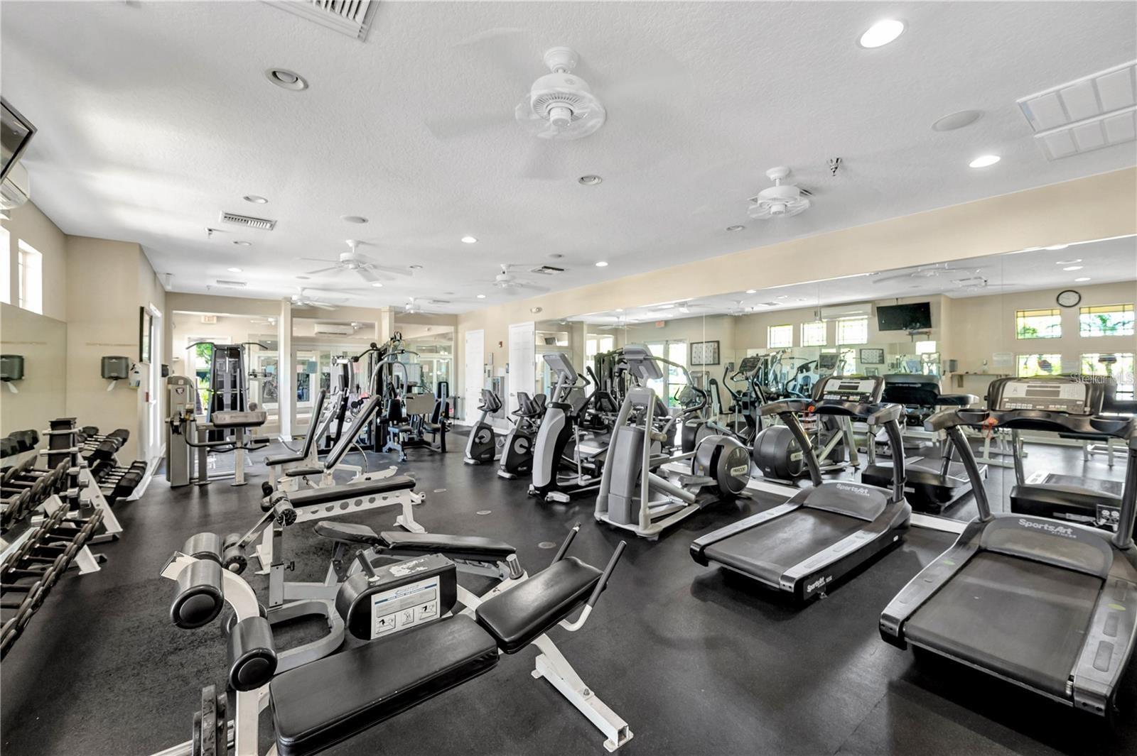 Gym at Clubhouse