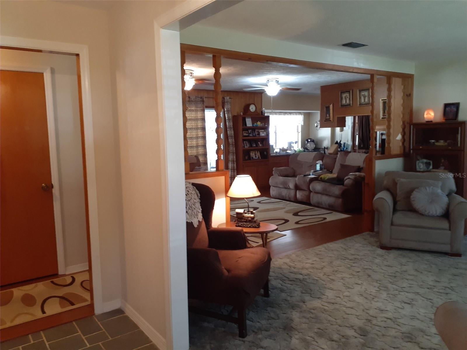 Entry area