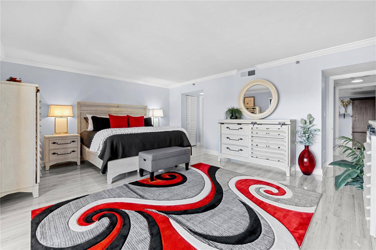 primary bedroom