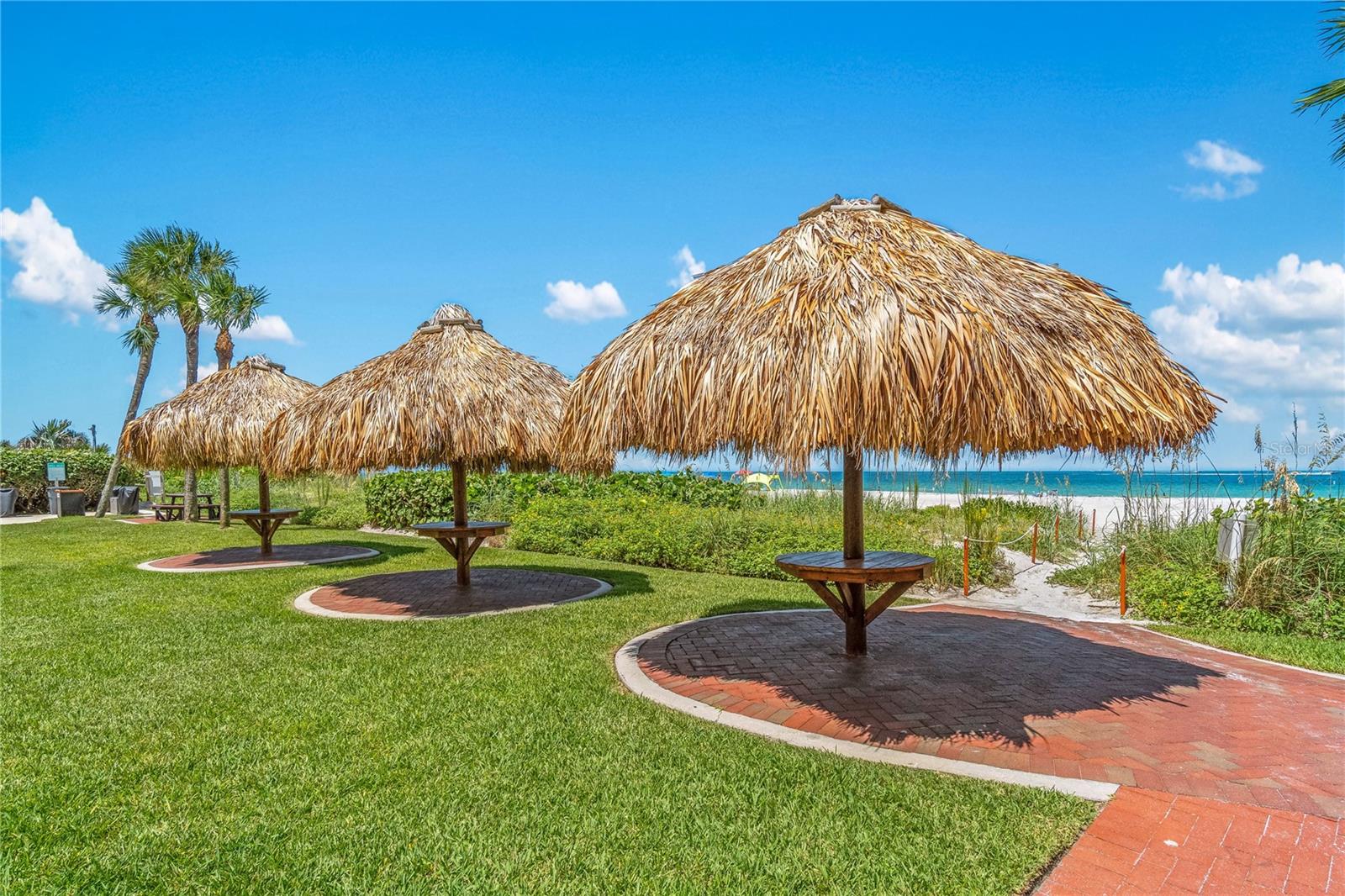 beachside tiki tables