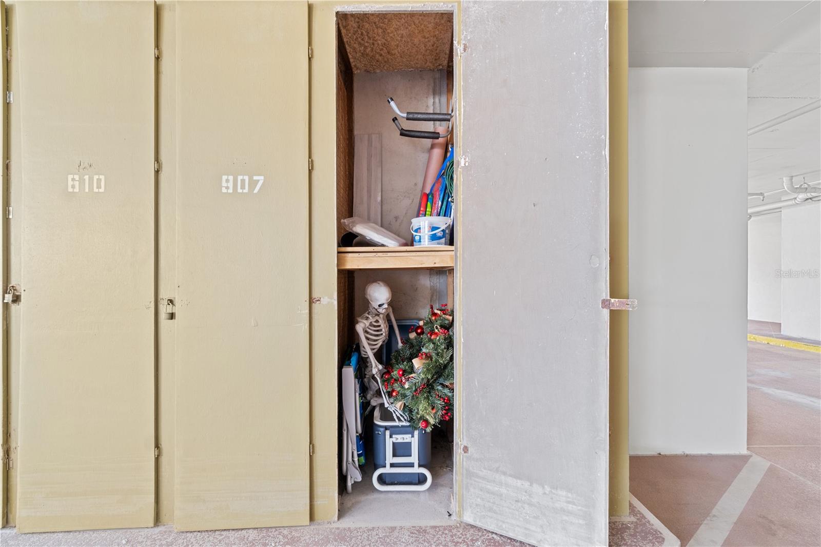 assigned storage unit
