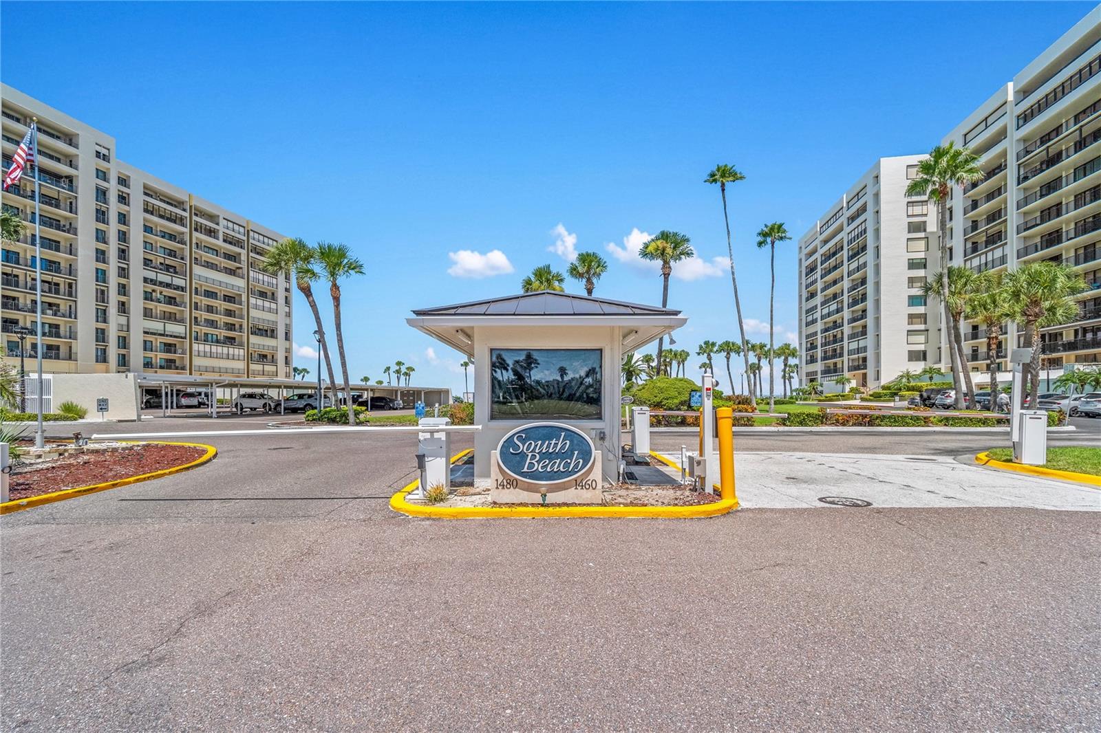 main entrance / guard gate